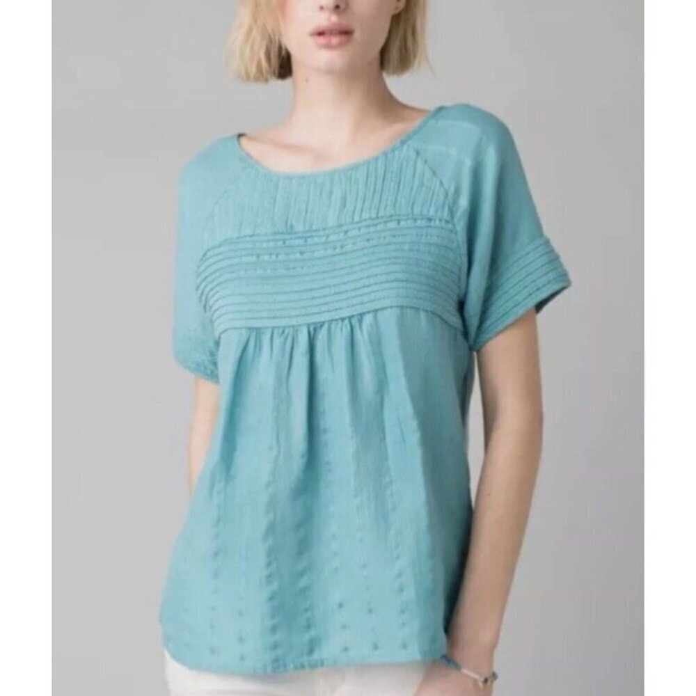 Prana Teal Blouse